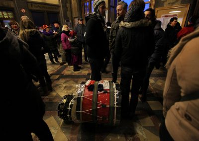 tambour lors du carnaval de Binche