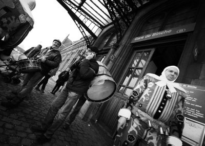 Gilles au carnaval de Binche