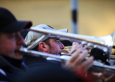 musiciens au carnaval de Binche - Belgique